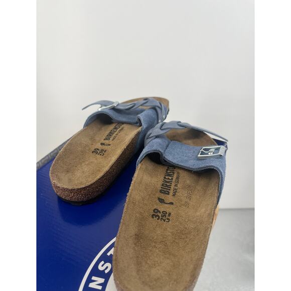 Birkenstock Oita Braided Ladies 8 Men's 6 Elemental Blue Narrow fit - Picture 4 of 5